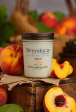 Serendipity Soy Candles 8oz Jar Candle - Peach