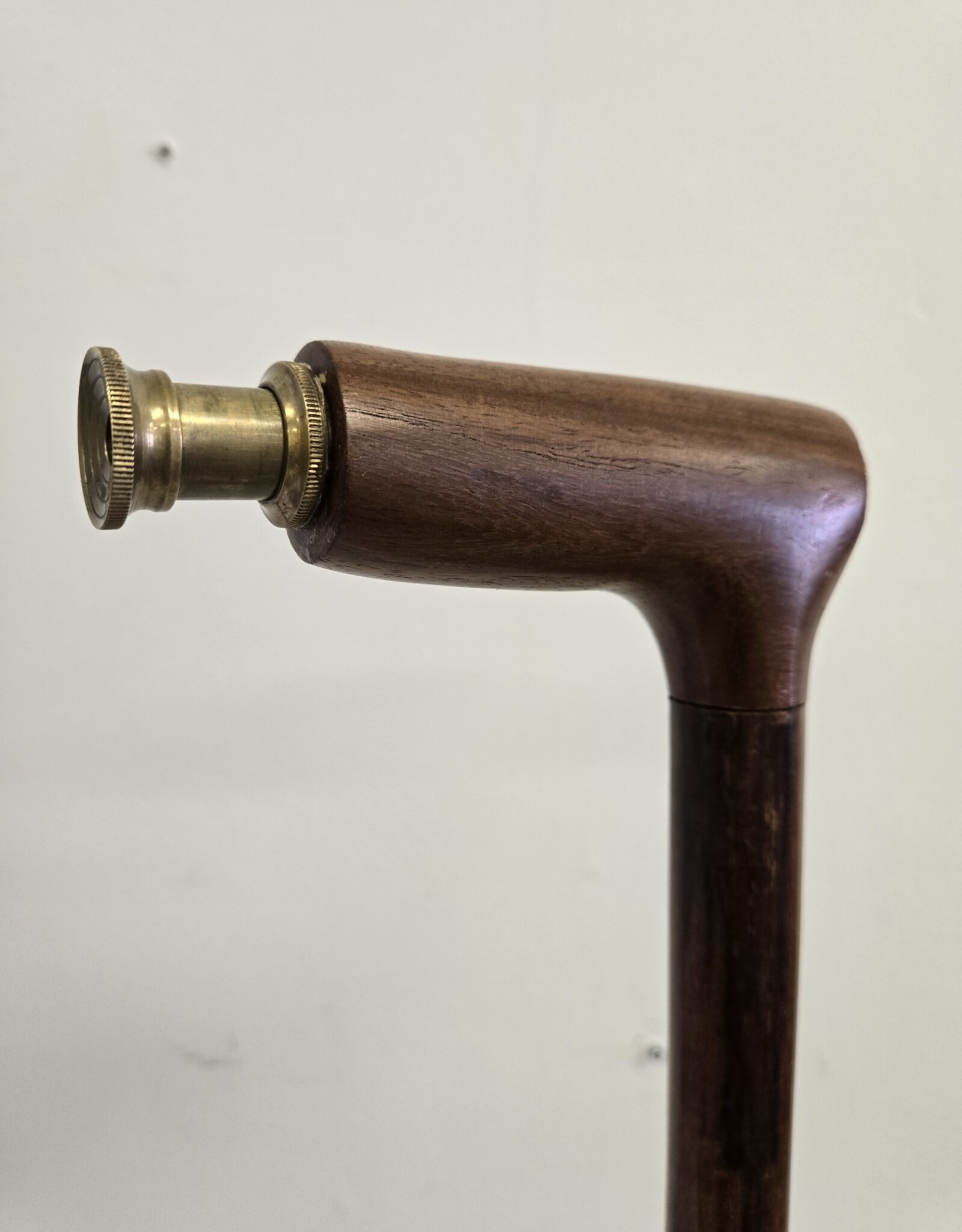 Vintage Walking Stick w/Spy Glass Handle