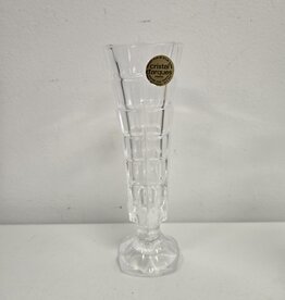 Cristal D’Arques 24% Lead Crystal Bud Vase 6 3/4" - France