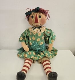 Primitive Raggedy Ann Doll