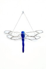 Stained Glass Dragonfly Suncatcher