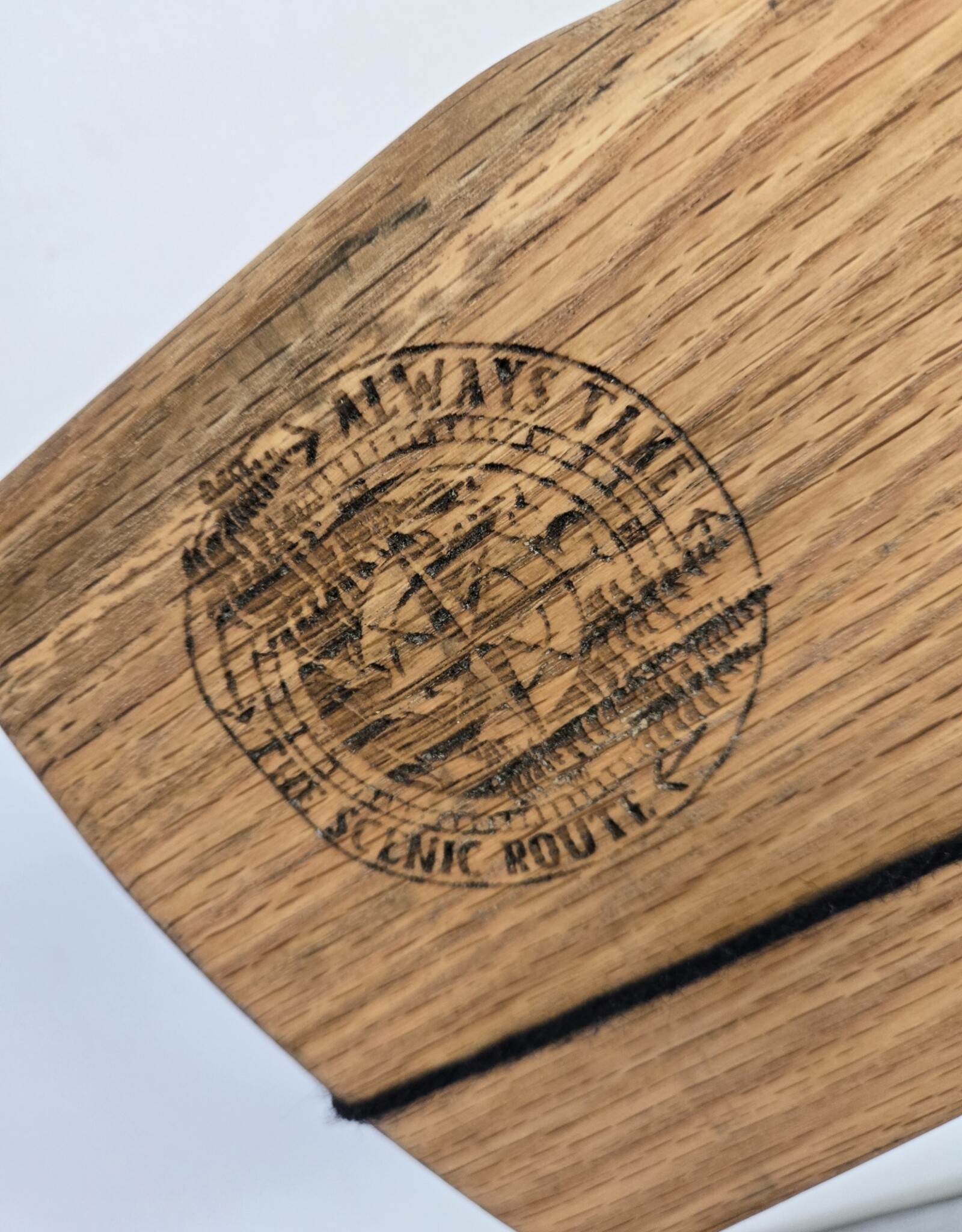 20" Red Oak Engraved Board - Scenic Route