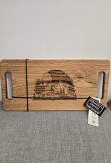 20" Red Oak Engraved Board - Trailer