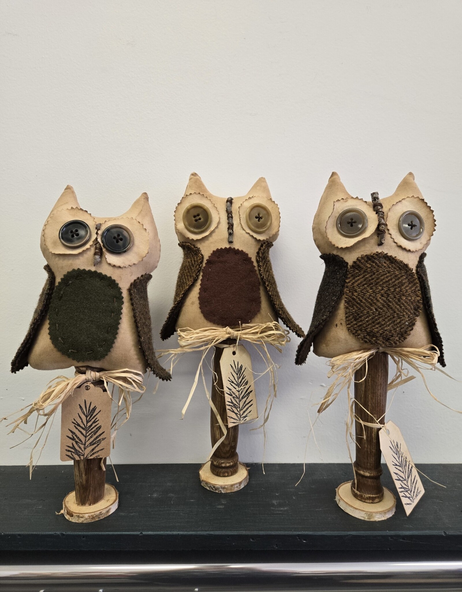 Primitive Owl on Spindle