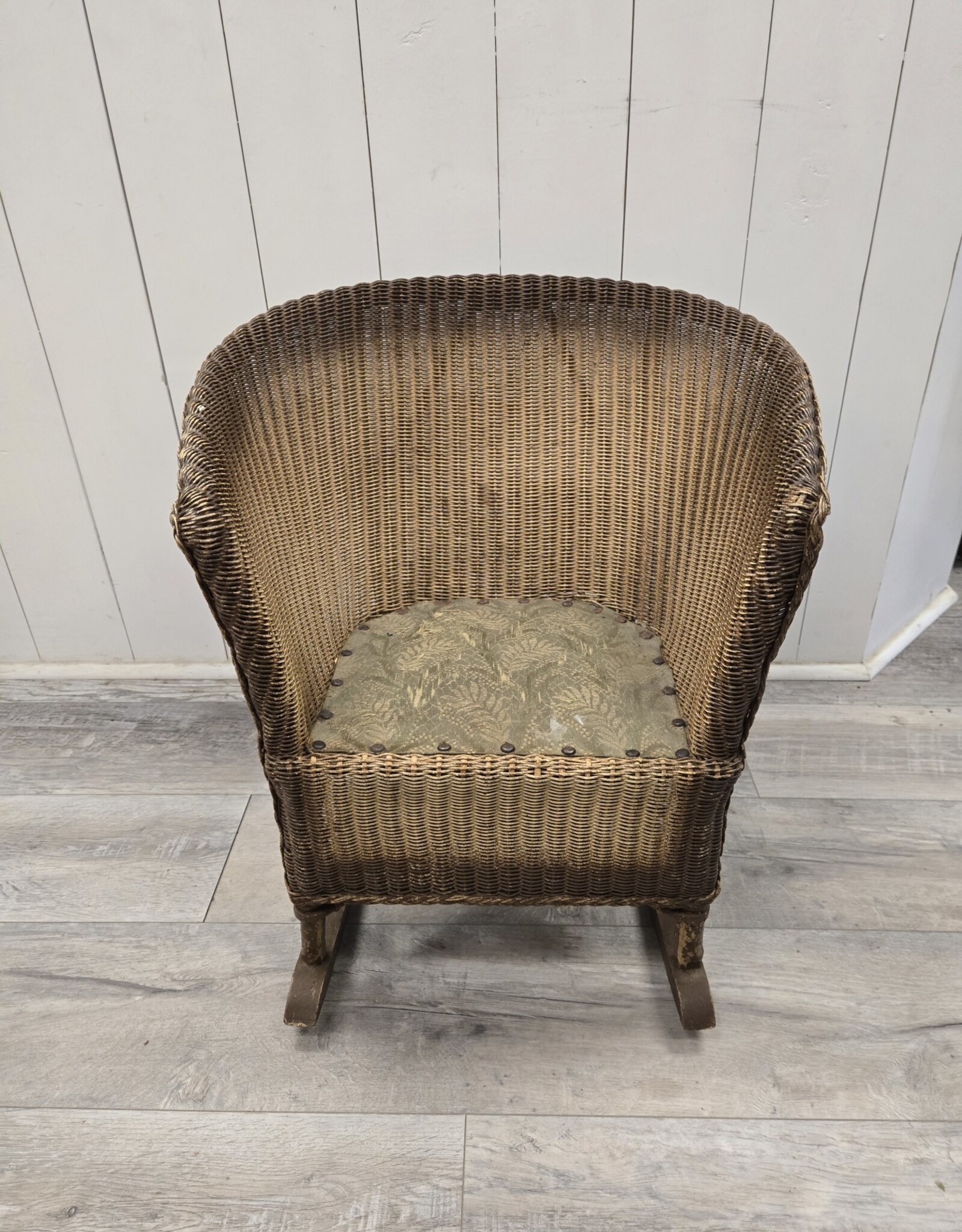 Antique Child's Wicker Rocker