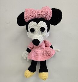 Crocheted Medium Stuffie - Minnie
