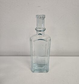 Antique Aqua 7" Bottle