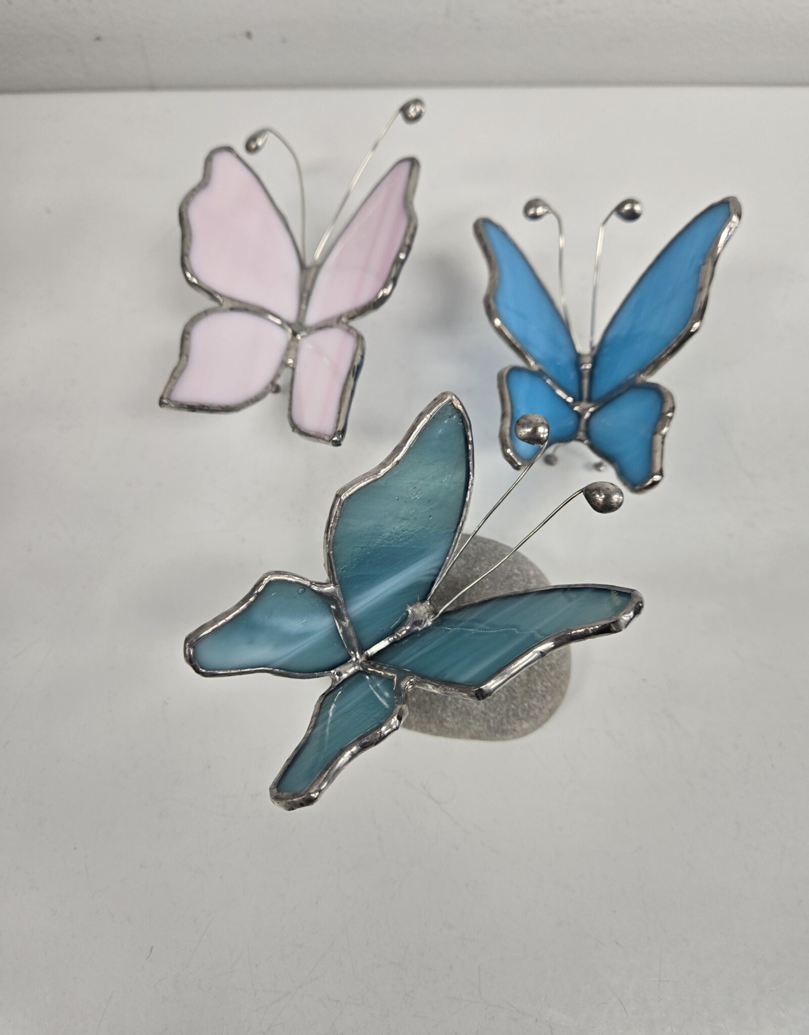 Stained Glass Butterfly w/legs