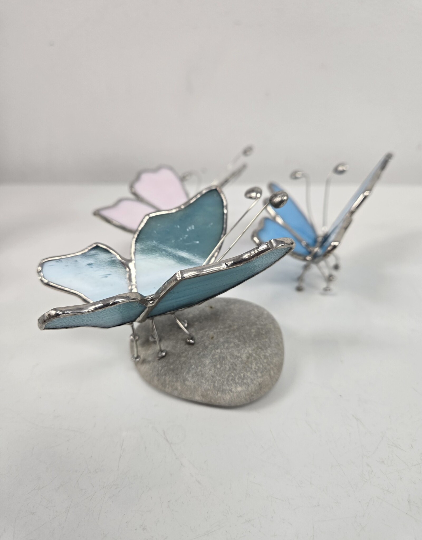 Stained Glass Butterfly w/legs