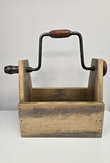 Decorative Wooden Toolbox Tote