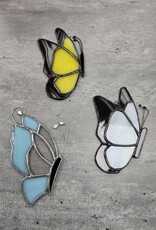Stained Glass Butterfly Suncatcher - various colours