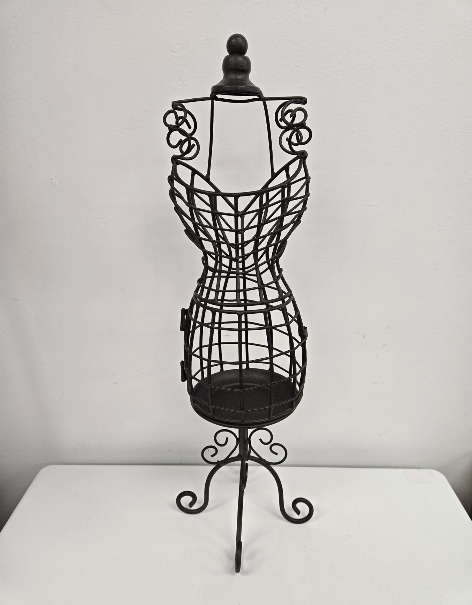 Metal Dress Form Jewellery Stand