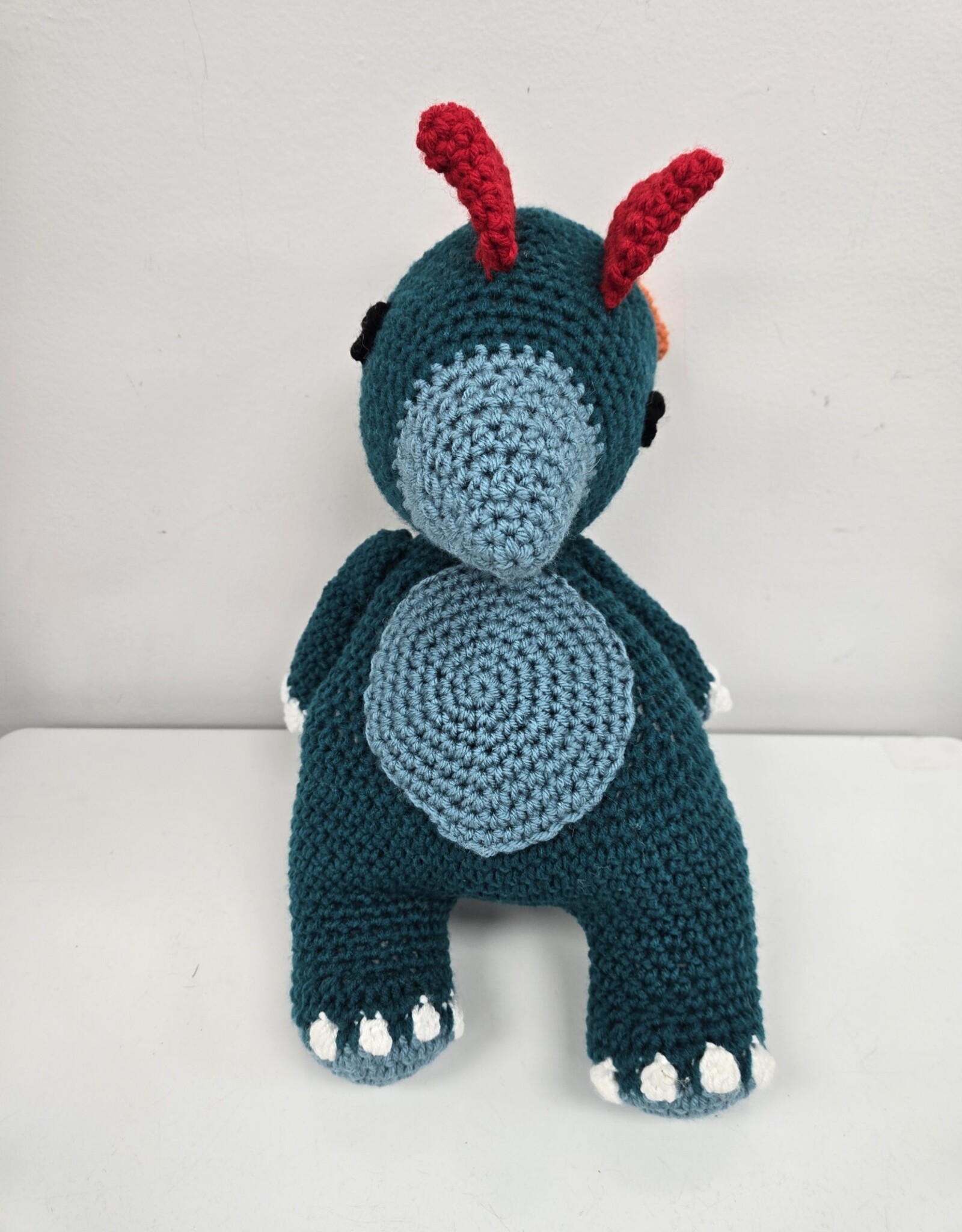 Crocheted Large Stuffie - Stegosaurus