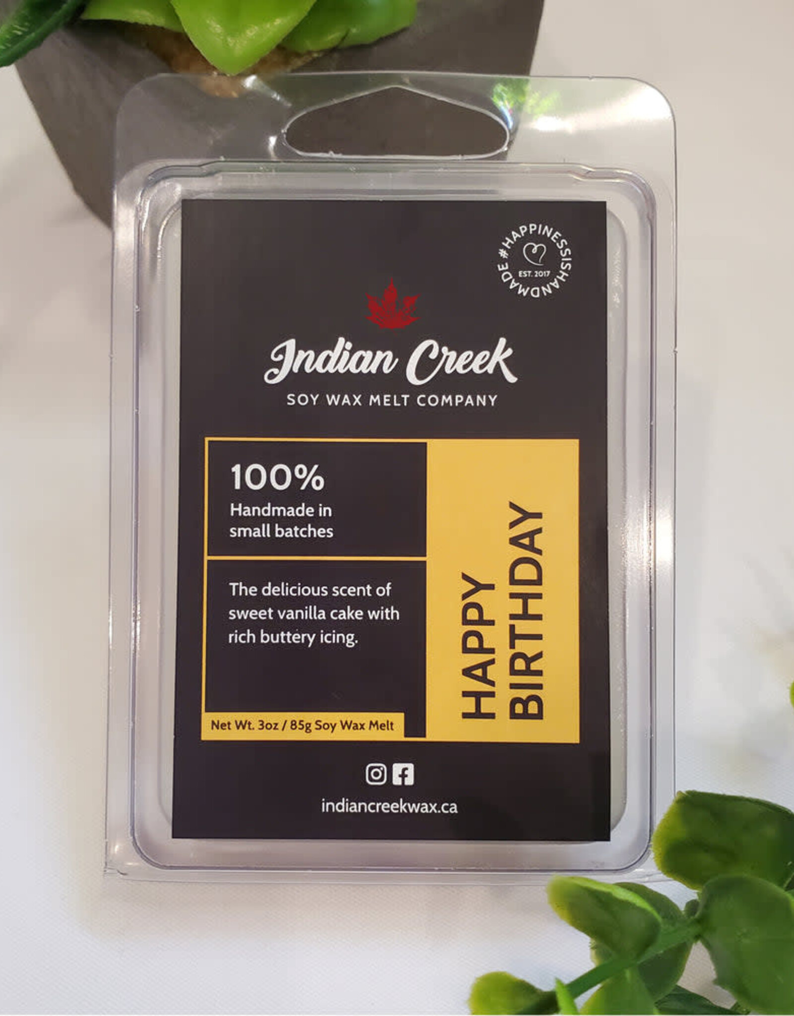 Indian Creek Wax Soy Wax Melts - Happy Birthday