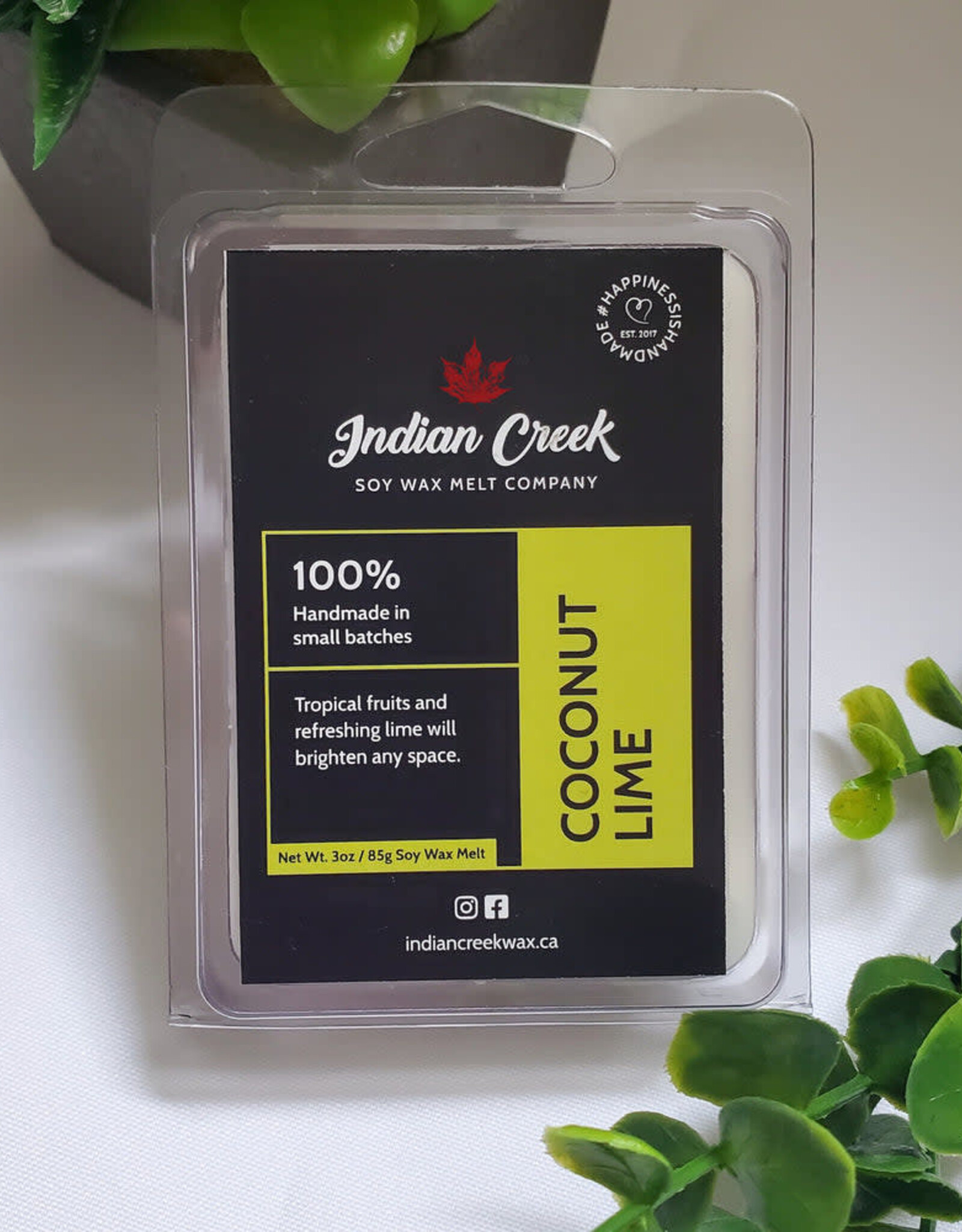 Indian Creek Wax Soy Wax Melts - Coconut Lime