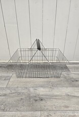 Chrome Wire Shopping Basket