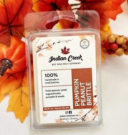 Indian Creek Wax Soy Wax Melts - Pumpkin Peanut Brittle