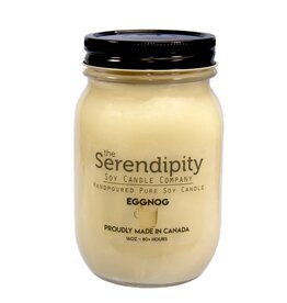 Serendipity Soy Candles 16oz Jar Candle - Eggnog