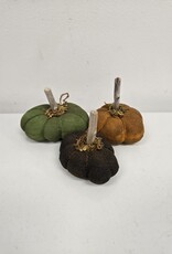 Mini Primitive Pumpkin - Set of 3