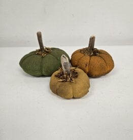 Mini Primitive Pumpkin - Set of 3