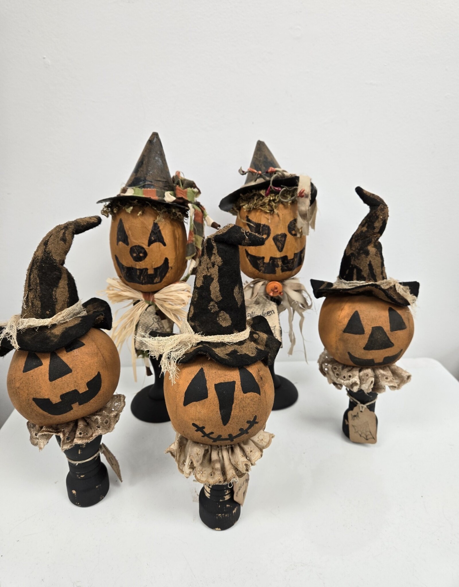 Primitive Pumpkin on Candlestick