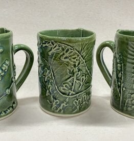 Pottery By Jackie Pottery By Jackie - Mug (copper green - various designs)