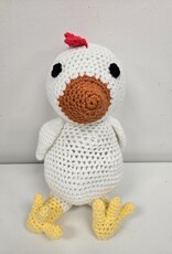 Crocheted Medium Stuffie - Hen