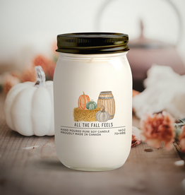 Serendipity Soy Candles 16oz Jar Candle - All The Fall Feels