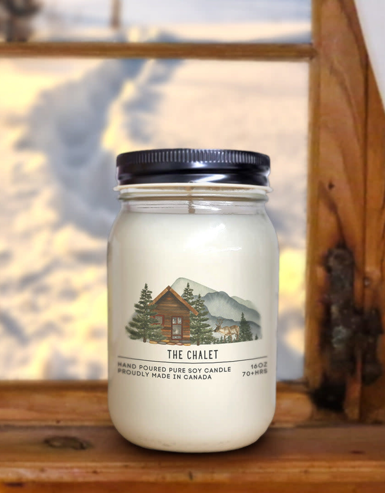 Serendipity Soy Candles 16oz Jar Candle - The Chalet