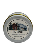 4 oz The Chalet - White Tin