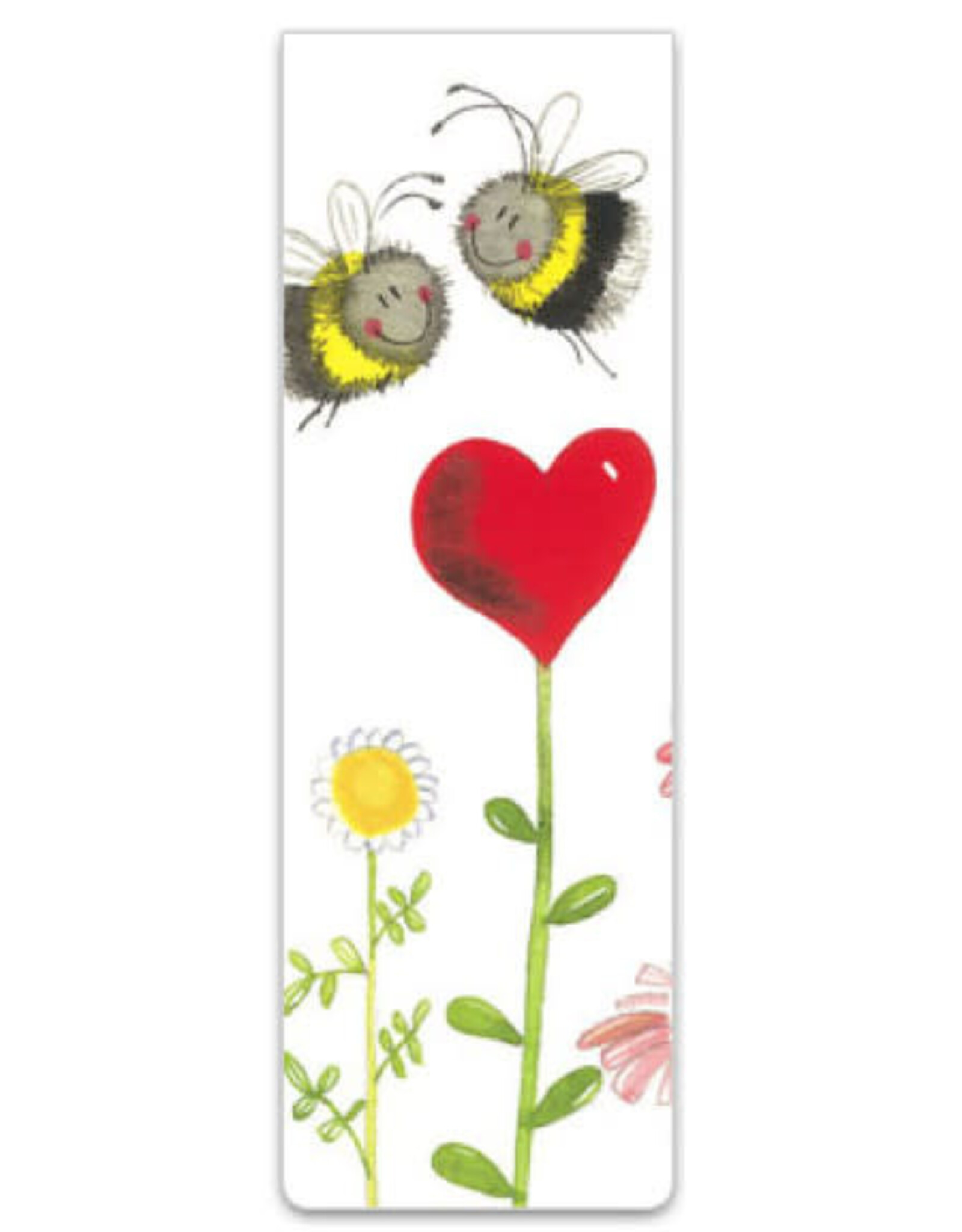 Bookmark - Love Heart Bees