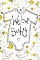 Alex Clark New Baby Card - Welcome Baby