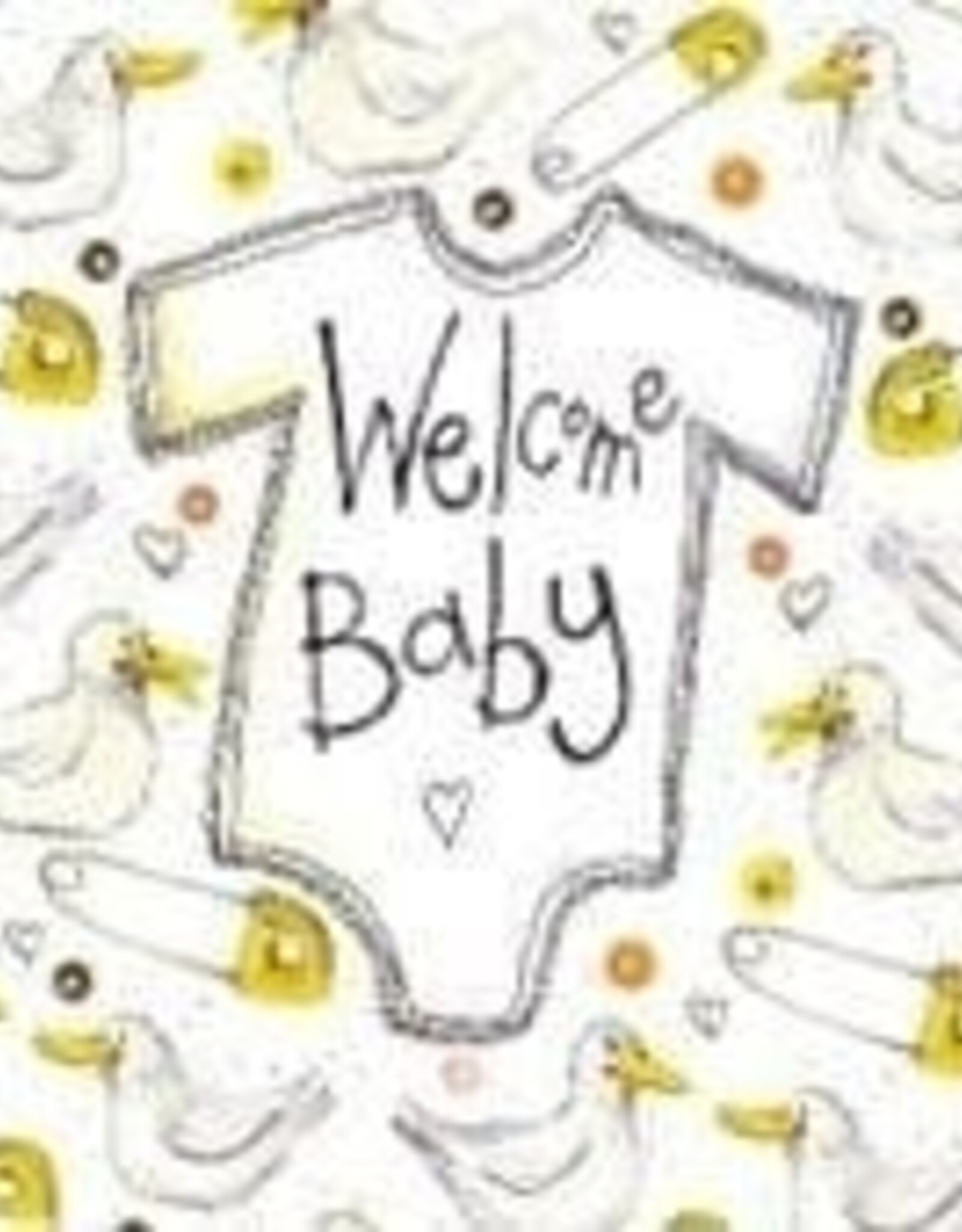 Alex Clark New Baby Card - Welcome Baby