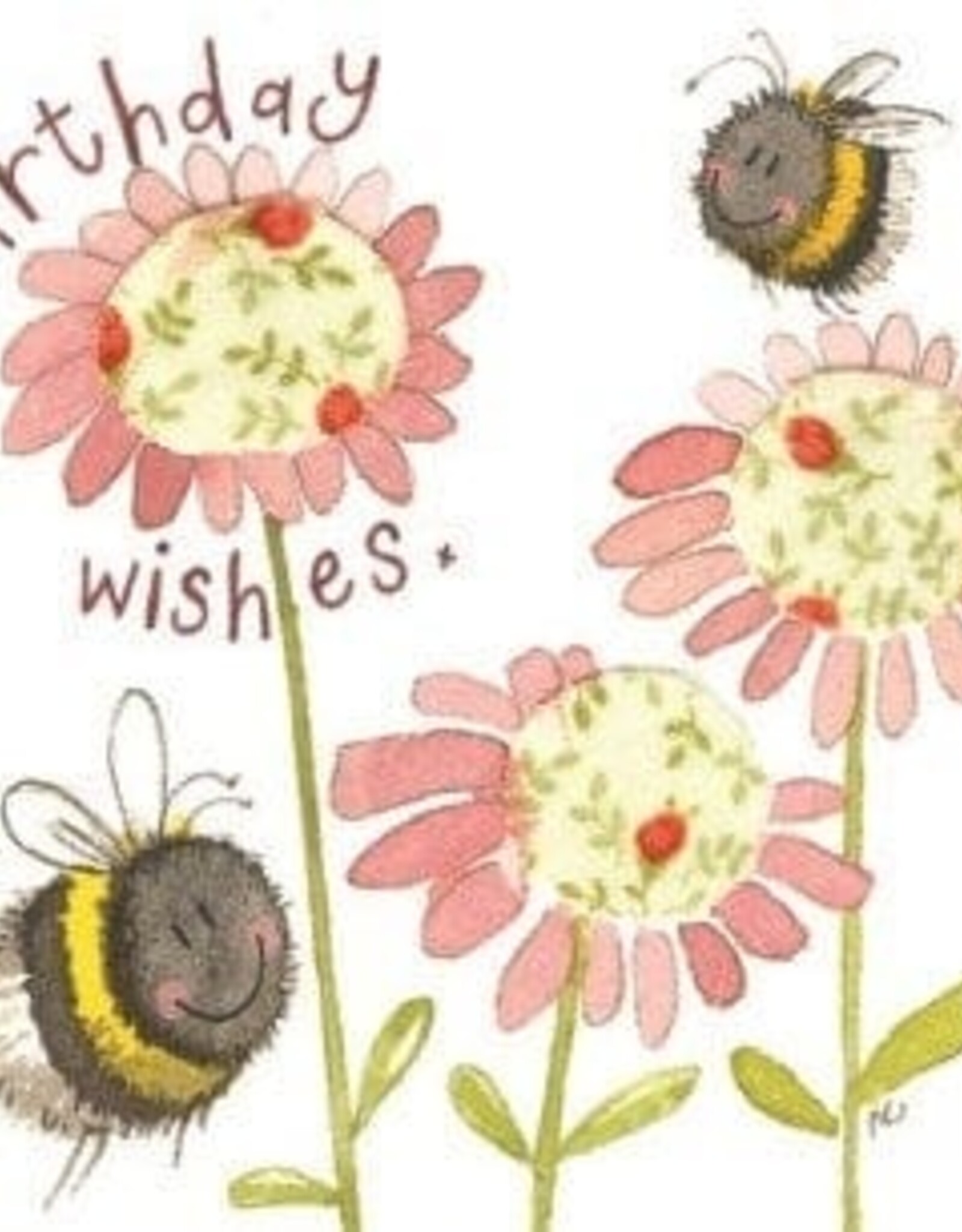 Alex Clark Birthday Card - Birthday Bee