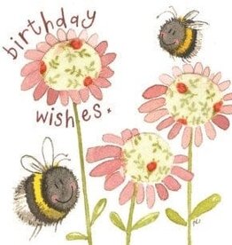 Alex Clark Birthday Card - Birthday Bee