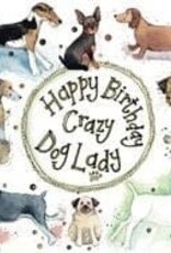 Alex Clark Birthday Card - Dog Lady