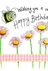 Alex Clark Birthday Card - Bee & Daisy