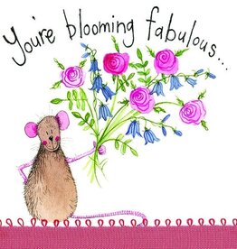 Alex Clark Romance Card - You’re Blooming Fabulous