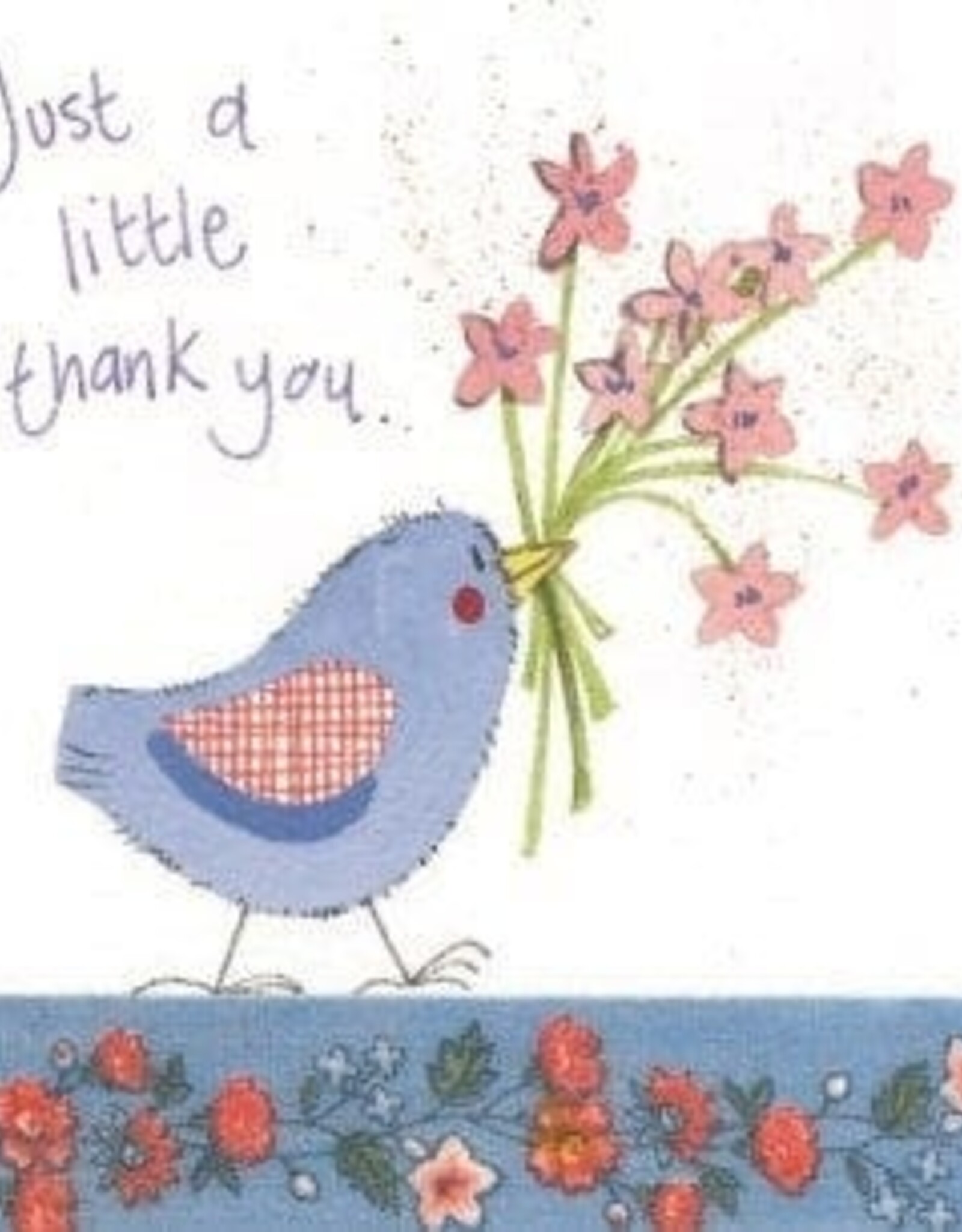 Alex Clark Thank You Card - Thank You Bird