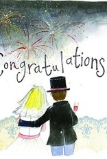 Alex Clark Wedding Card - Fireworks