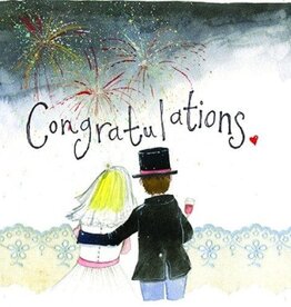 Alex Clark Wedding Card - Fireworks