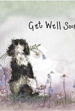 Alex Clark Get Well Card - Starlight Spaniel