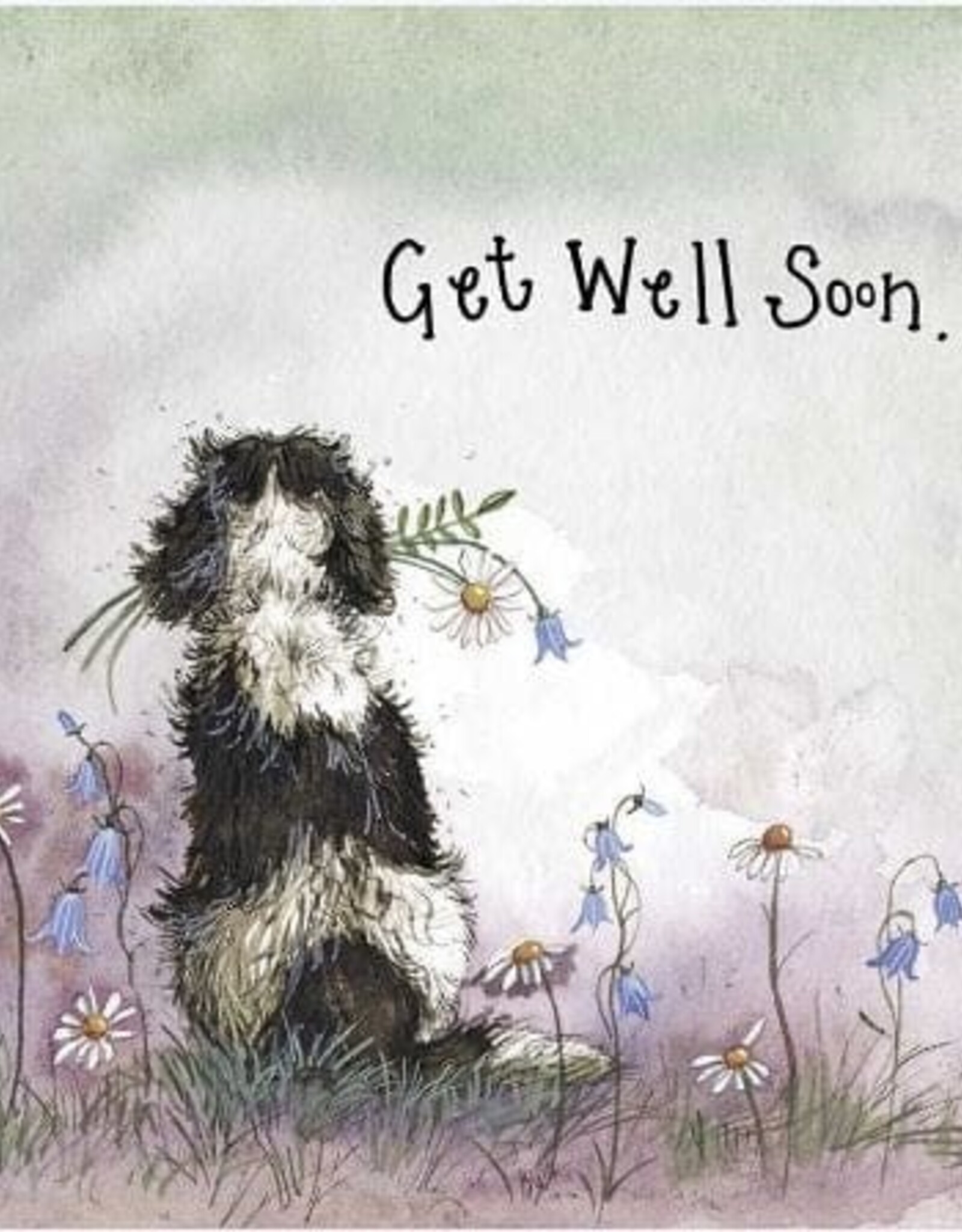 Alex Clark Get Well Card - Starlight Spaniel