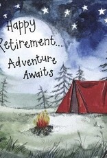 Alex Clark Retirement Card - Starlight Red Tent