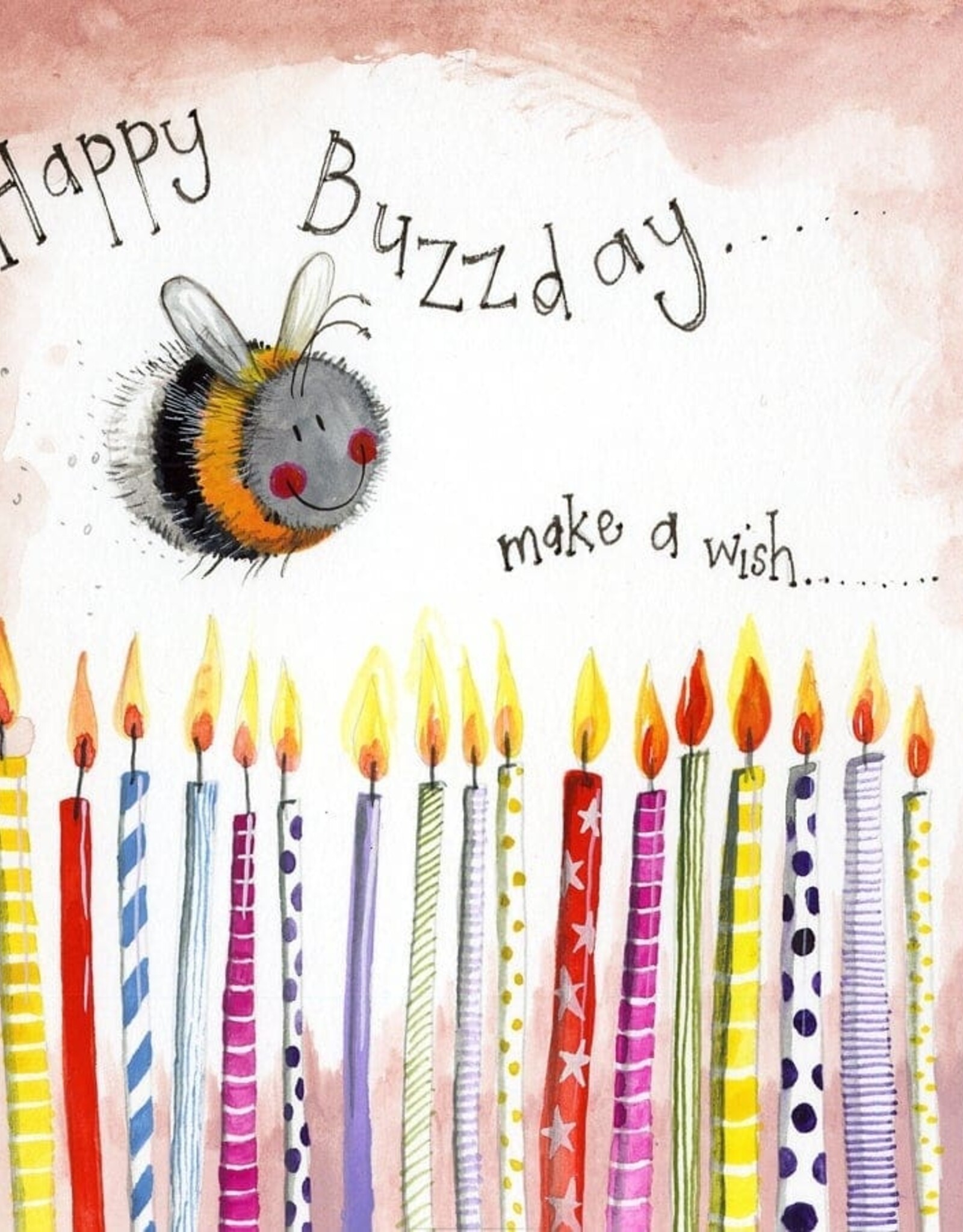 Alex Clark Birthday Card - Sunshine Buzzday