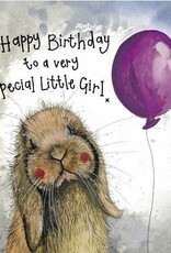 Alex Clark Birthday Card - Sunshine Rabbit