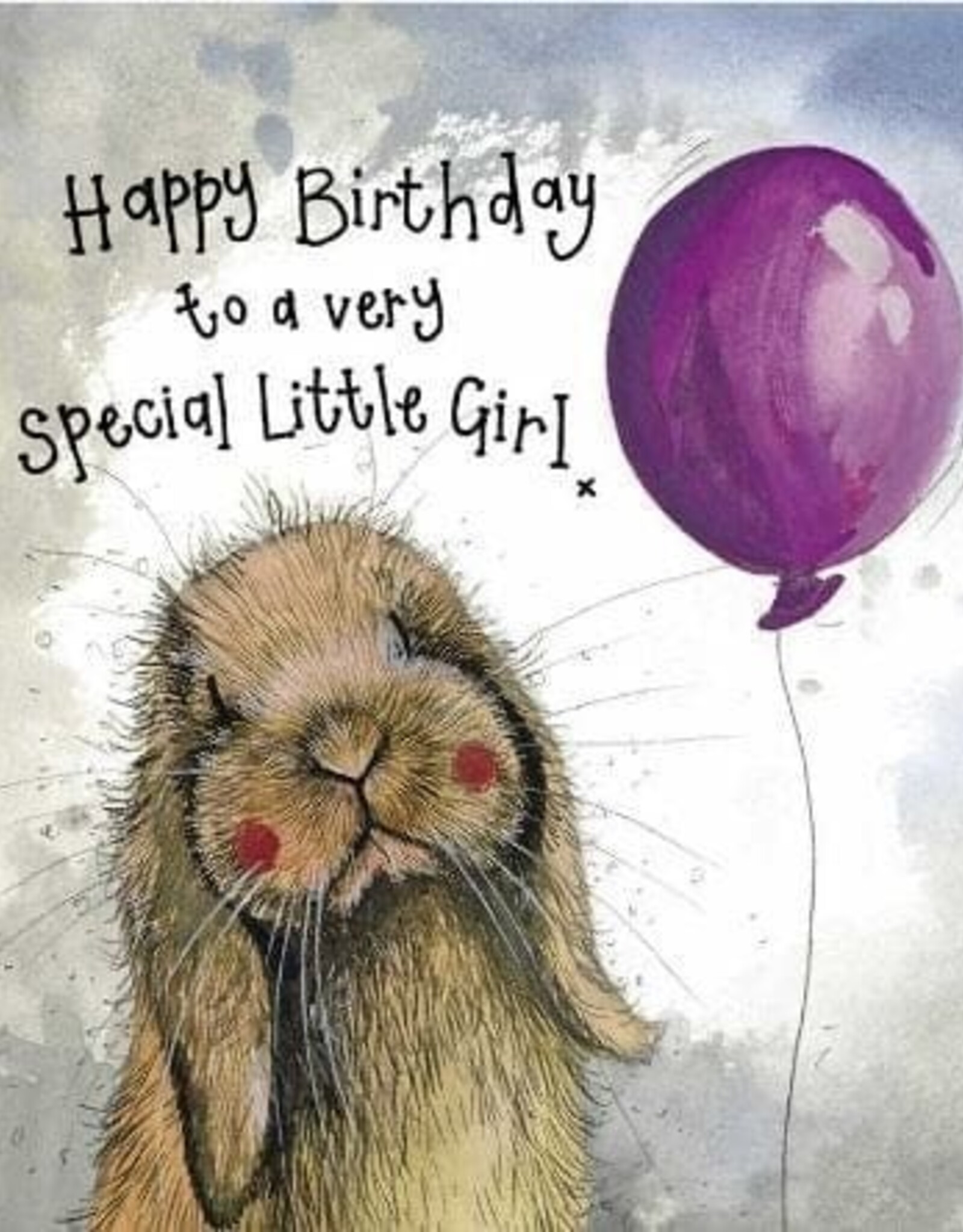 Alex Clark Birthday Card - Sunshine Rabbit