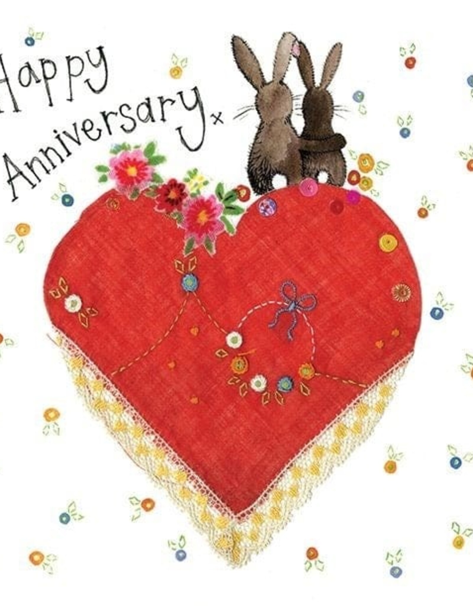 Alex Clark Anniversary Card - Rabbit Anniversary