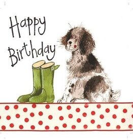 Alex Clark Birthday Card - Springer