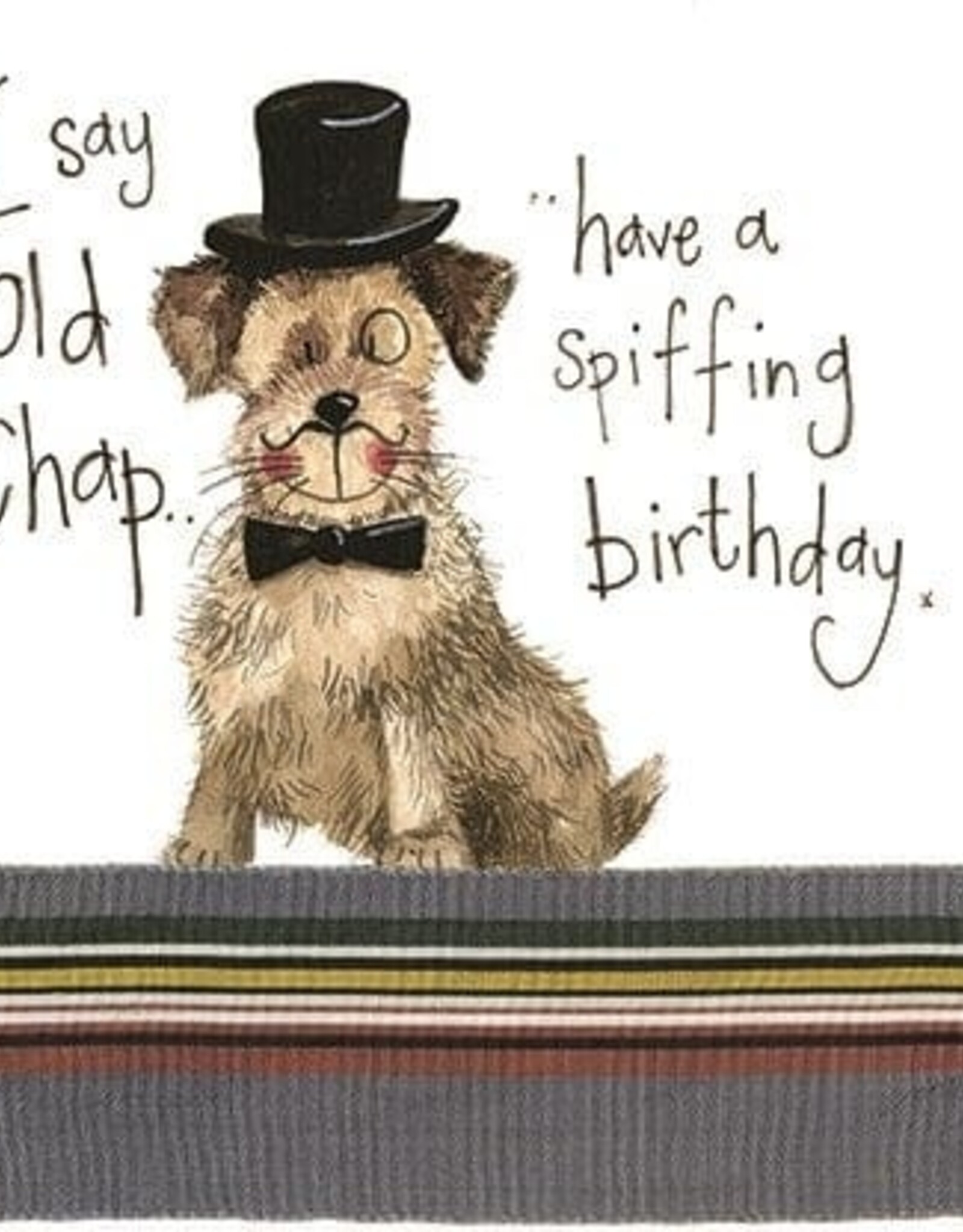 Alex Clark Birthday Card - Posh Paws